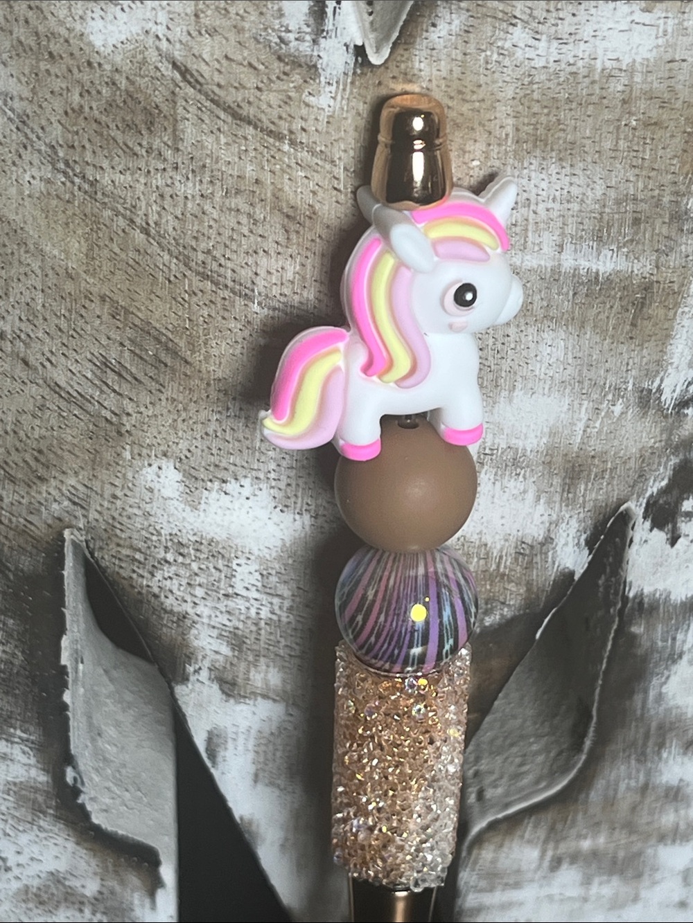 Pens By Alex - Unicorn on Copper Pen